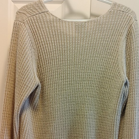 Braided Pattern Knit Sweater - Picture 3 of 3